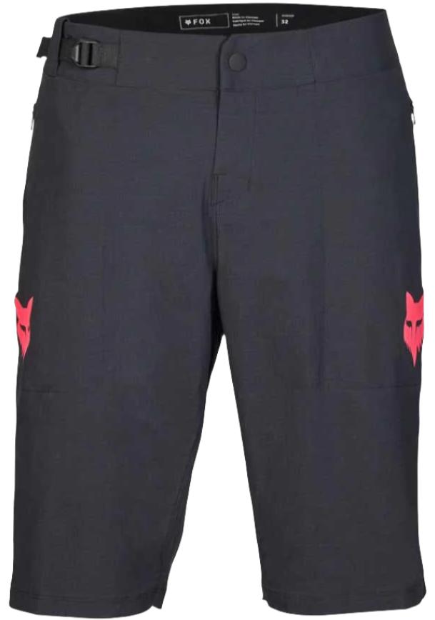 Fox RANGER SHORT RACE- Black/Pink FRONT