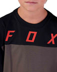 Fox YOUTH DEFEND LS JERSEY RACE - Dirt FRONT PRINT