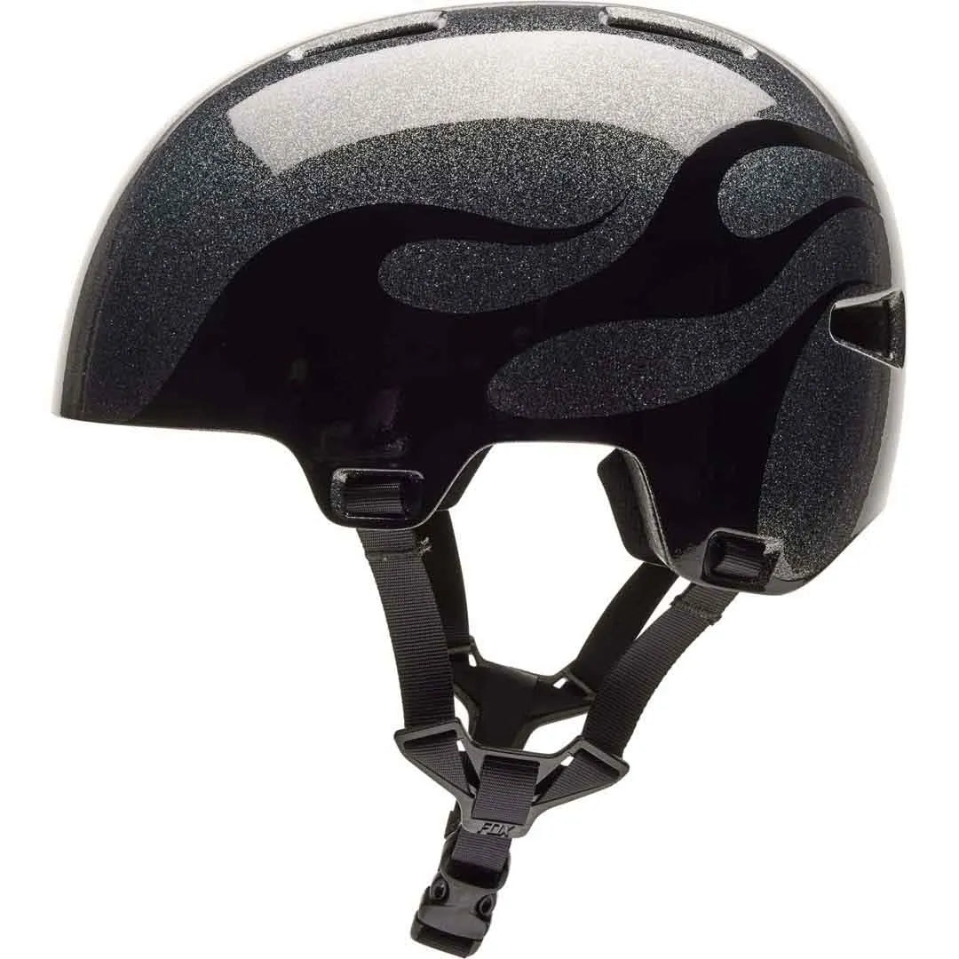 Fox YOUTH FLIGHT SILVER METAL HELMET