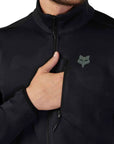 Fox RANGER MIDLAYER FZ - Black FRONT POCKET