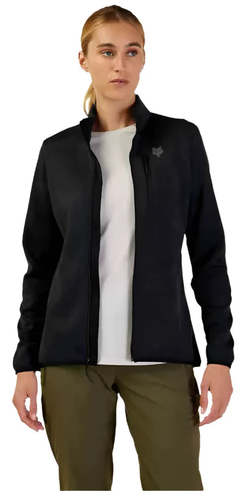 Fox WOMENS RANGER MIDLAYER FULL ZIP - Black