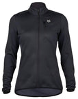 Fox WOMENS RANGER MIDLAYER FULL ZIP - Black FRONT