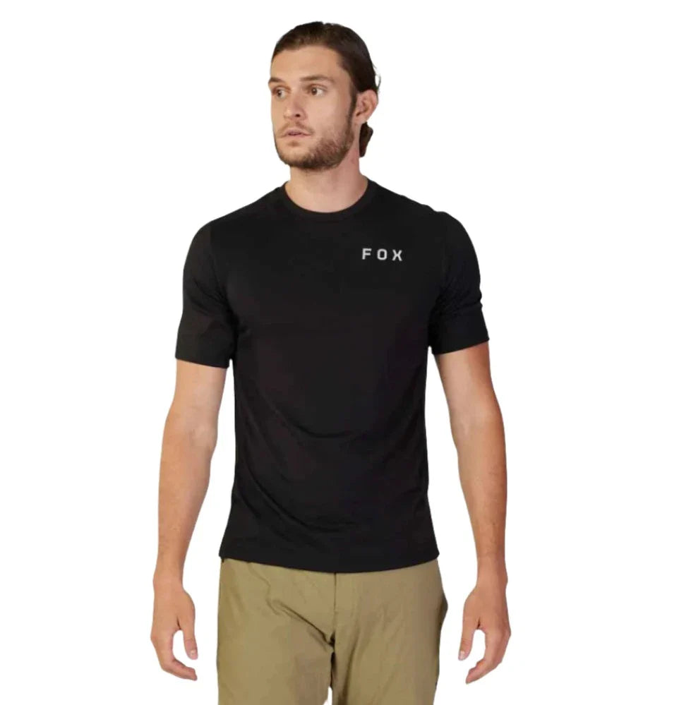 Fox RANGER DR SS JERSEY ALYN - Black Front Facing Model