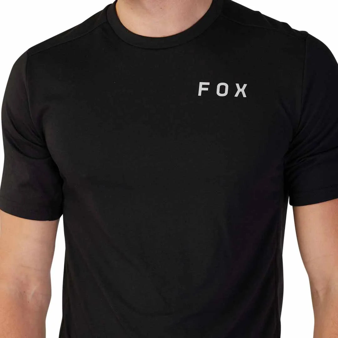 Fox RANGER DR SS JERSEY ALYN - Black Front Print Closer Look