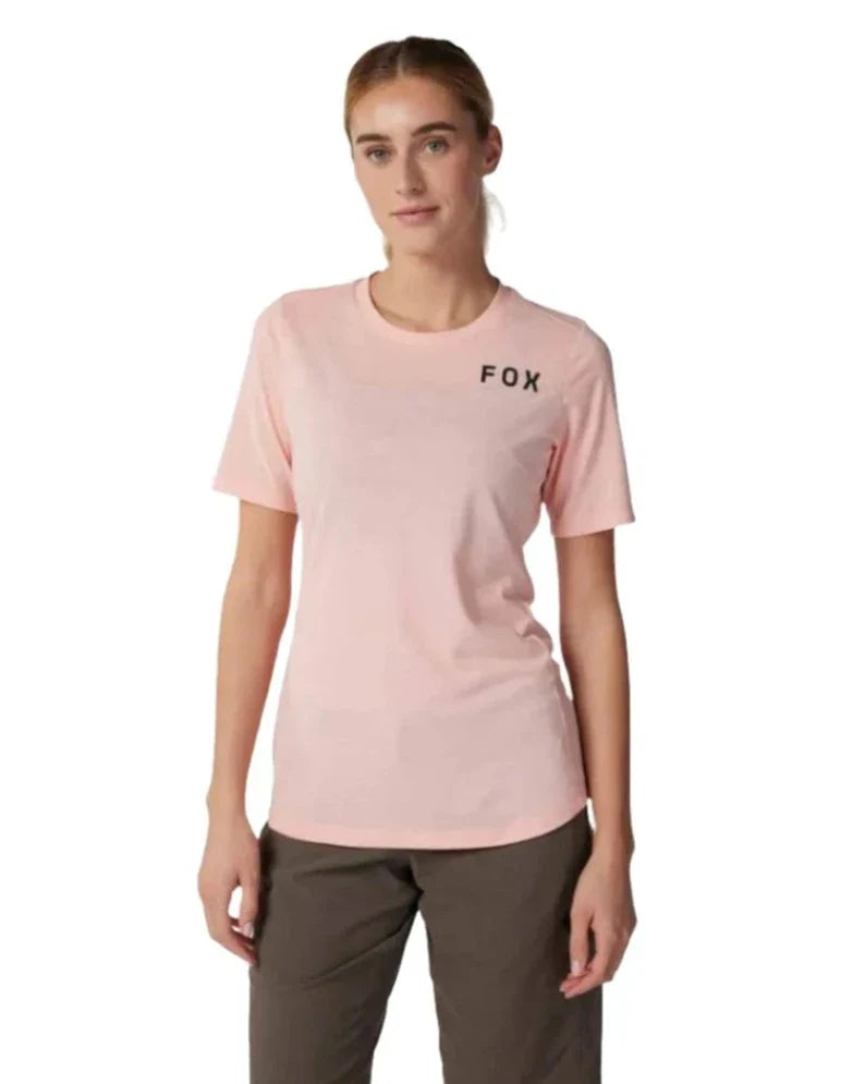 Fox WOMENS RANGER DR SS JERSEY ALYN - Flamingo Front Facing Model