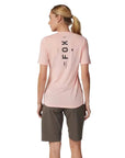 Fox WOMENS RANGER DR SS JERSEY ALYN - Flamingo Back Facing Model