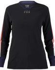 Fox WOMENS DEFEND THERMAL JERSEY LUNAR - Black front