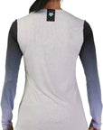 Fox WOMENS FLEXAIR LS RACE JERSEY - Vintage White BACK FACING MODEL