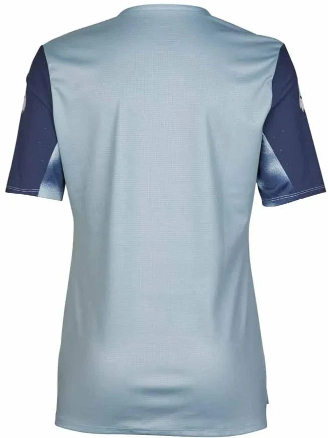 Fox WOMENS DEFEND SS JERSEY RACE - Gunmetal Back