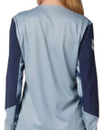 Fox WOMENS DEFEND LS JERSEY TAUNT - Gunmetal Back Facing Model