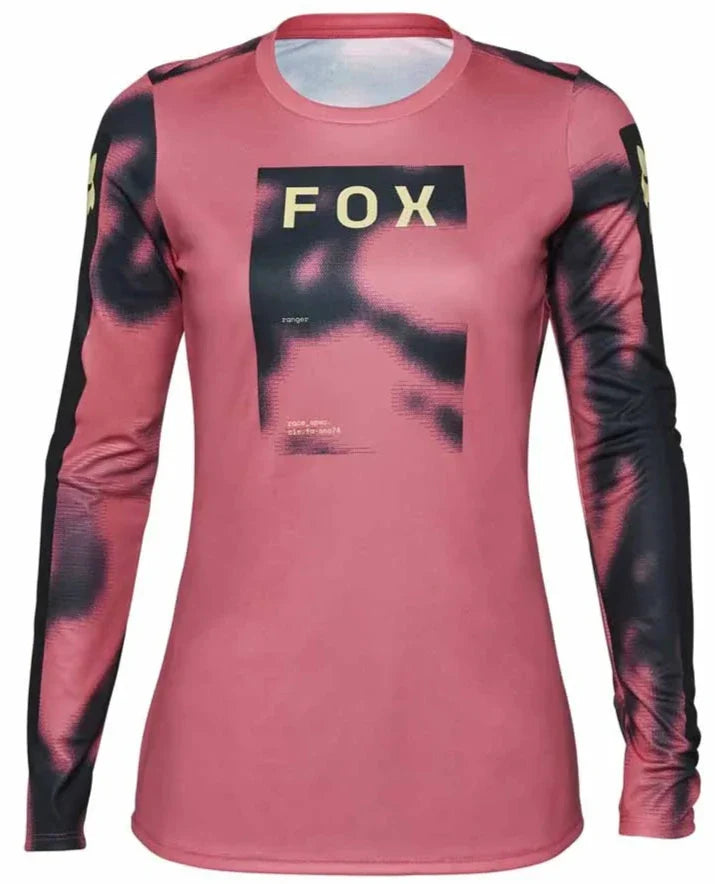 FOX WOMENS RANGER LS JERSEY TAUNT FRONT