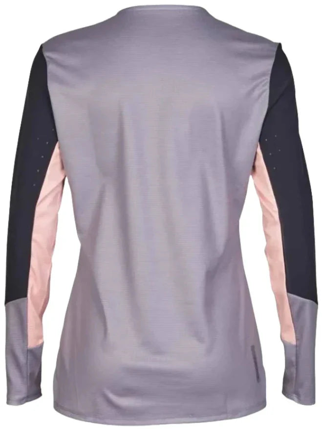 Fox WOMENS DEFEND LS JERSEY - Stone Back