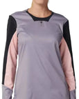 Fox WOMENS DEFEND LS JERSEY - Stone Front Facing Model