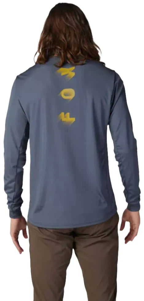 Fox RANGER LS JERSEY WAYFARING - Graphite Back Facing Model