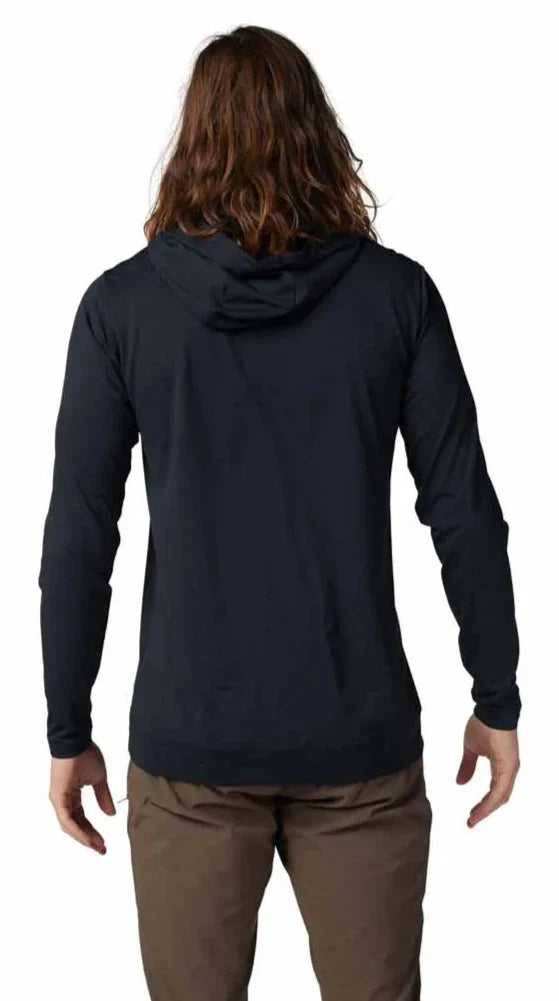 Fox RANGER LS SUN HOODIE - Black BACK