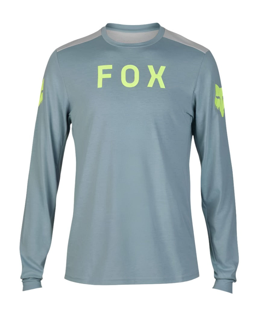 Fox RANGER DR LS JERSEY AVIATION - Gunmetal Front