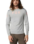 Fox RANGER DR LS JERSEY AVIATION Grey with Model Front