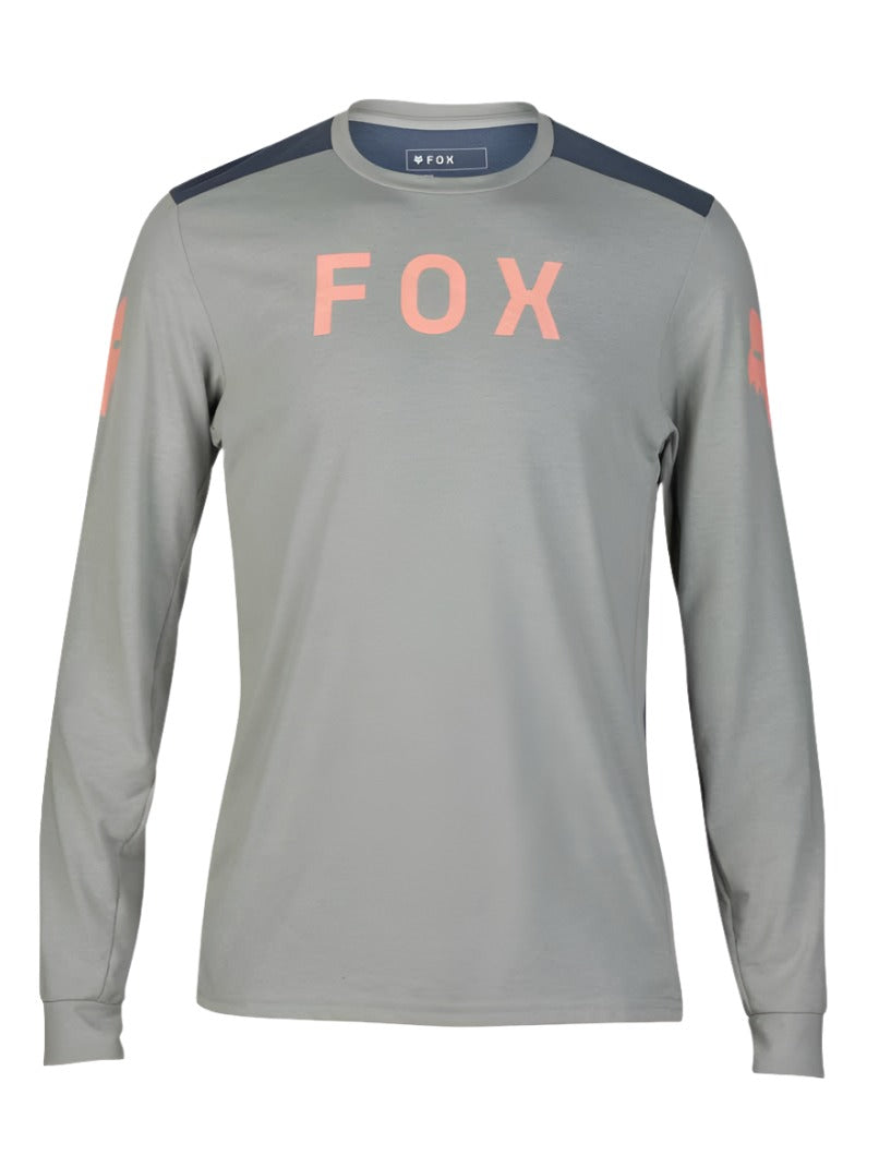 Fox RANGER DR LS JERSEY AVIATION Grey Front