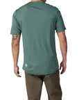 Fox RANGER SS JERSEY MOTH - Hunter Green Back Facing Model