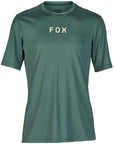 Fox RANGER SS JERSEY MOTH - Hunter Green Front