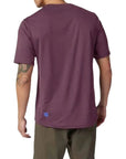 Fox RANGER SS JERSEY MOTH - Dark Purple Back Facing Model