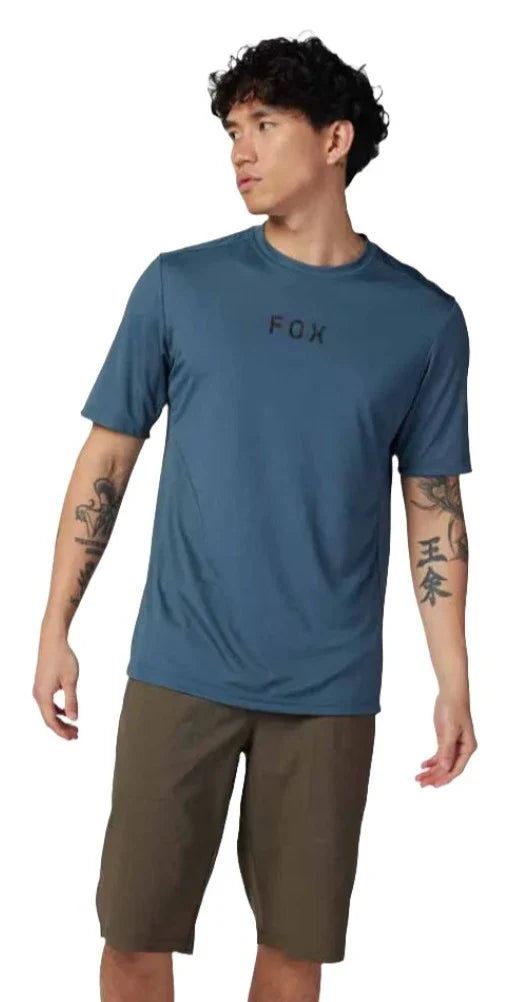 Fox RANGER SS JERSEY MOTH - Dark Vintage Front Facing Model