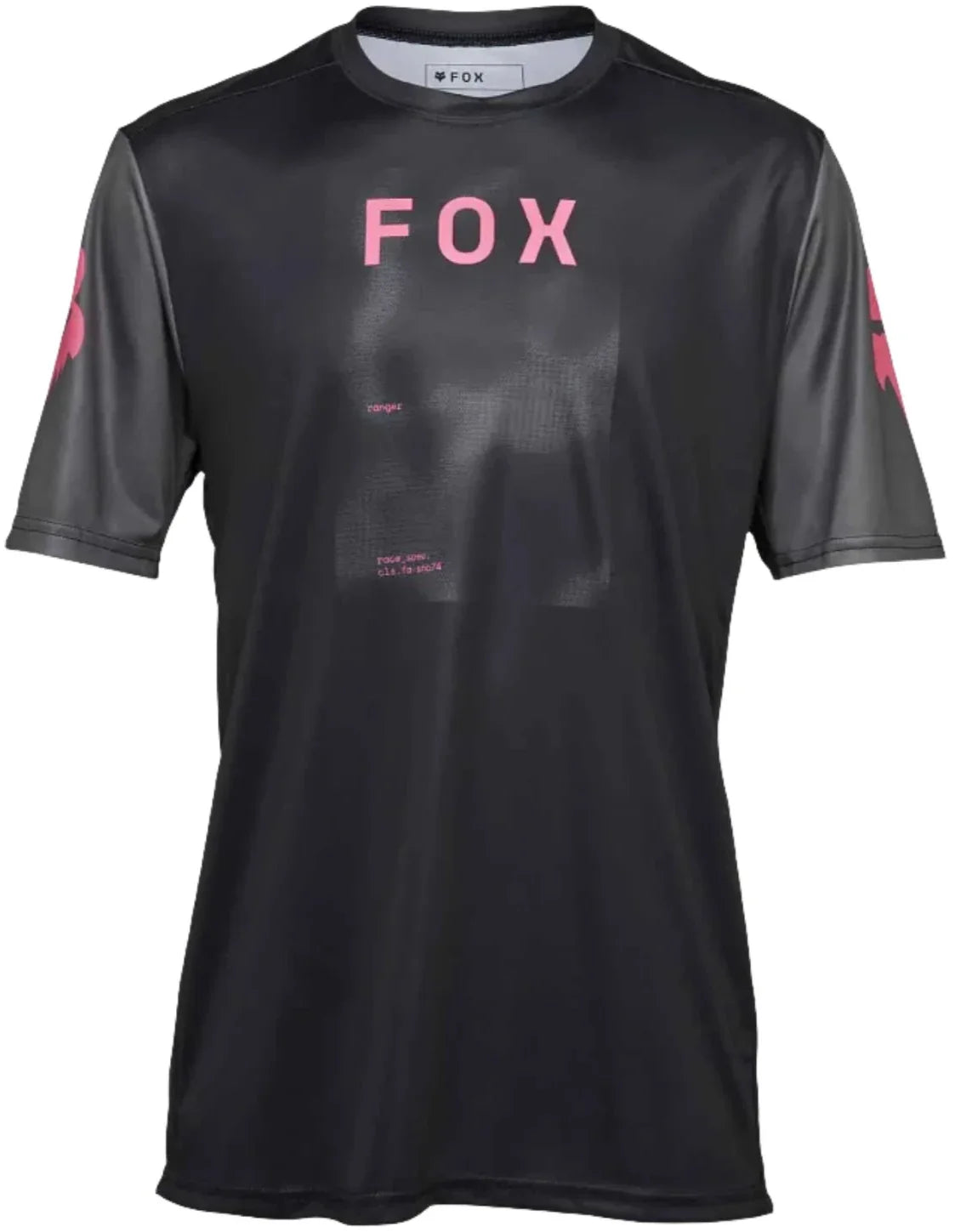 Fox RANGER SS JERSEY RACE TAUNT - Black Front