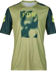 Fox RANGER SS JERSEY RACE TAUNT - Pale Green Front