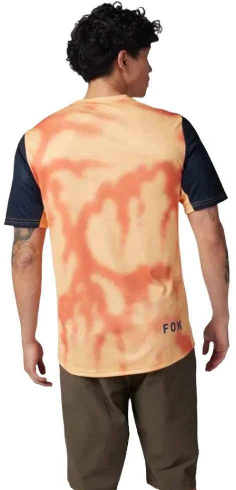 Fox RANGER SS JERSEY RACE TAUNT  - Orange Sherbert Back Facing Model