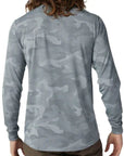 Fox RANGER TRU DRI LS JERSEY - Cloud Grey Back Facing Model