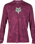 Fox RANGER TRU DRI LS JERSEY - Sangria Front