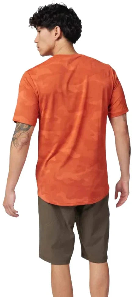 Fox RANGER TRU DRI SS JERSEY - Atomic Orange Back Facing Model