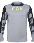 FOX DEFEND LS JERSEY TAUNT -  Steel Grey FRONT