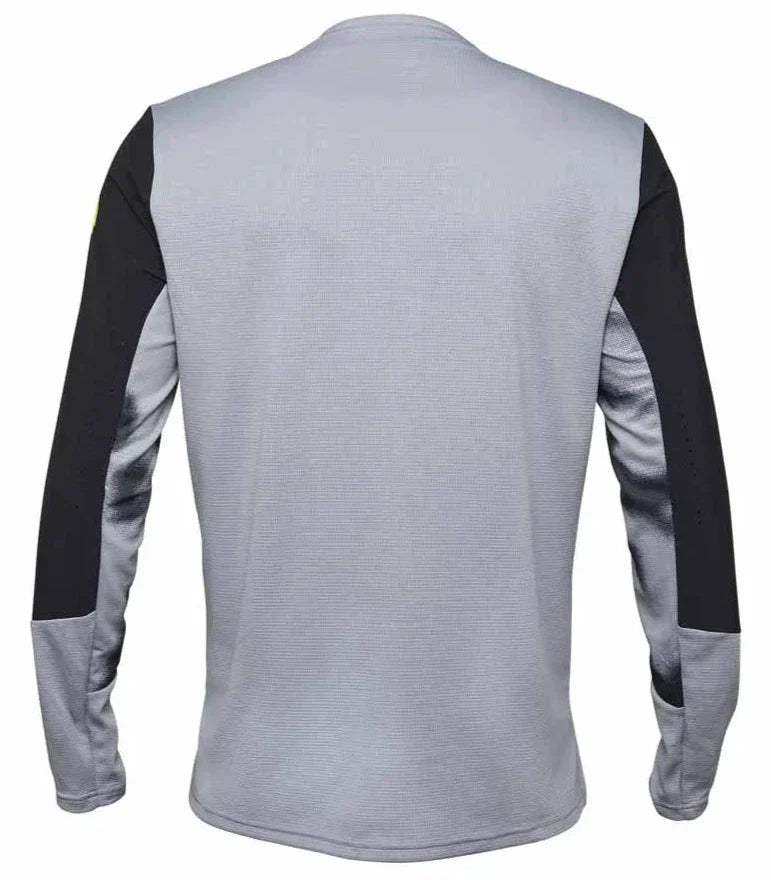 FOX DEFEND LS JERSEY TAUNT -  Steel Grey BACK