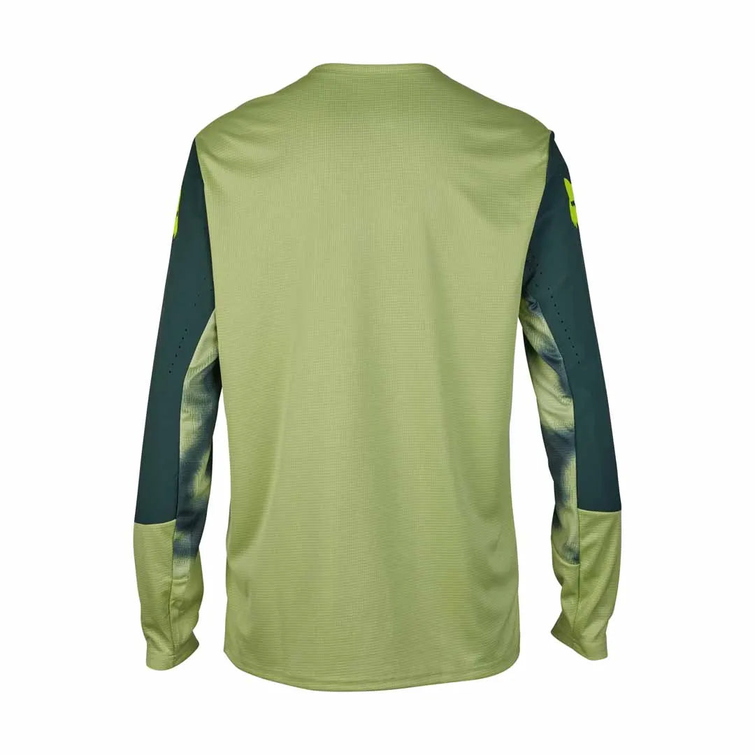 Fox Defend Ls Jersey Taunt Pale Green
