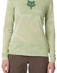 Fox WOMENS RANGER TRU DRI LS JERSEY - Cactus Front Facing Model