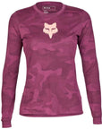 Fox W RANGER TRU DRI LS JERSEY - Sangria Front