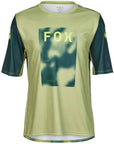 Fox YOUTH RANGER SS JERSEY TAUNT - Pale Green FRONT