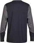 Fox YOUTH DEFEND LS JERSEY TAUNT - Black BACK