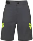 FOX YOUTH RANGER SHORT TAUNT LINED FRONT