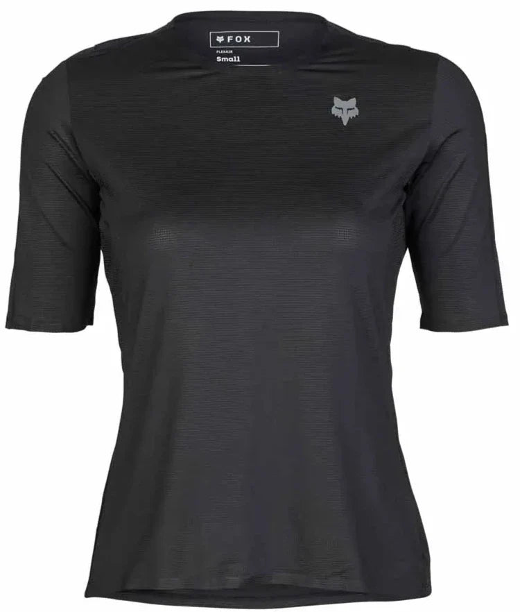 FOX WOMENS FLEXAIR ASCENT SS JERSEY FRONT