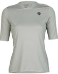 Fox WOMENS FLEXAIR ASCENT SS JERSEY - Grey Vintage Front