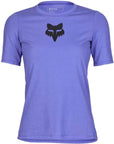 Fox WOMENS RANGER SS JERSEY FOXHEAD - Violet Front