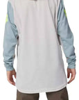 Fox YOUTH RANGER DR LS JERSEY RACE - Gunmetal BACK FACING MODEL