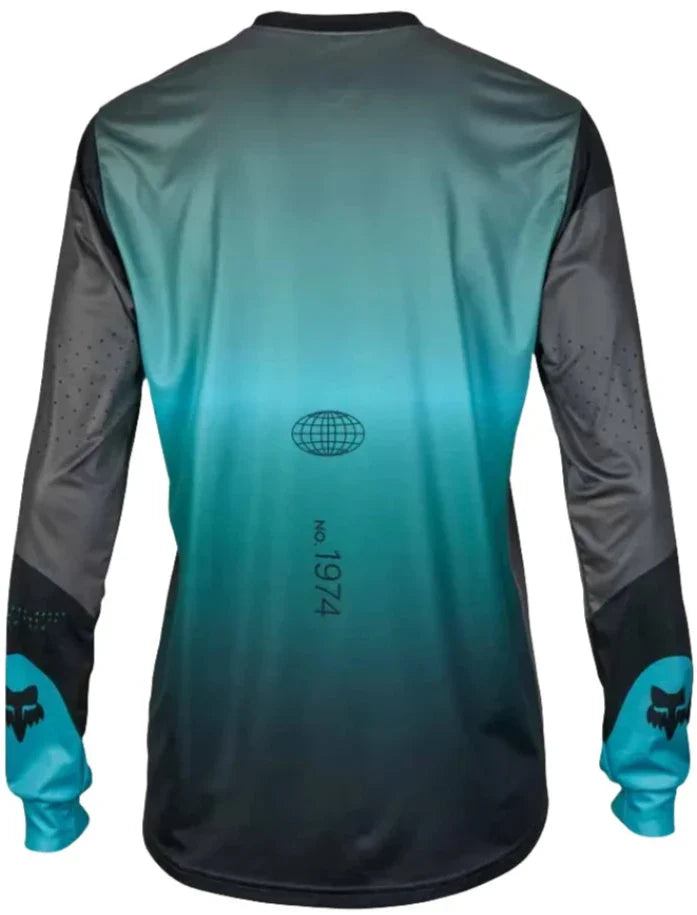 Fox RANGER LS JERSEY REVISE - Teal Back