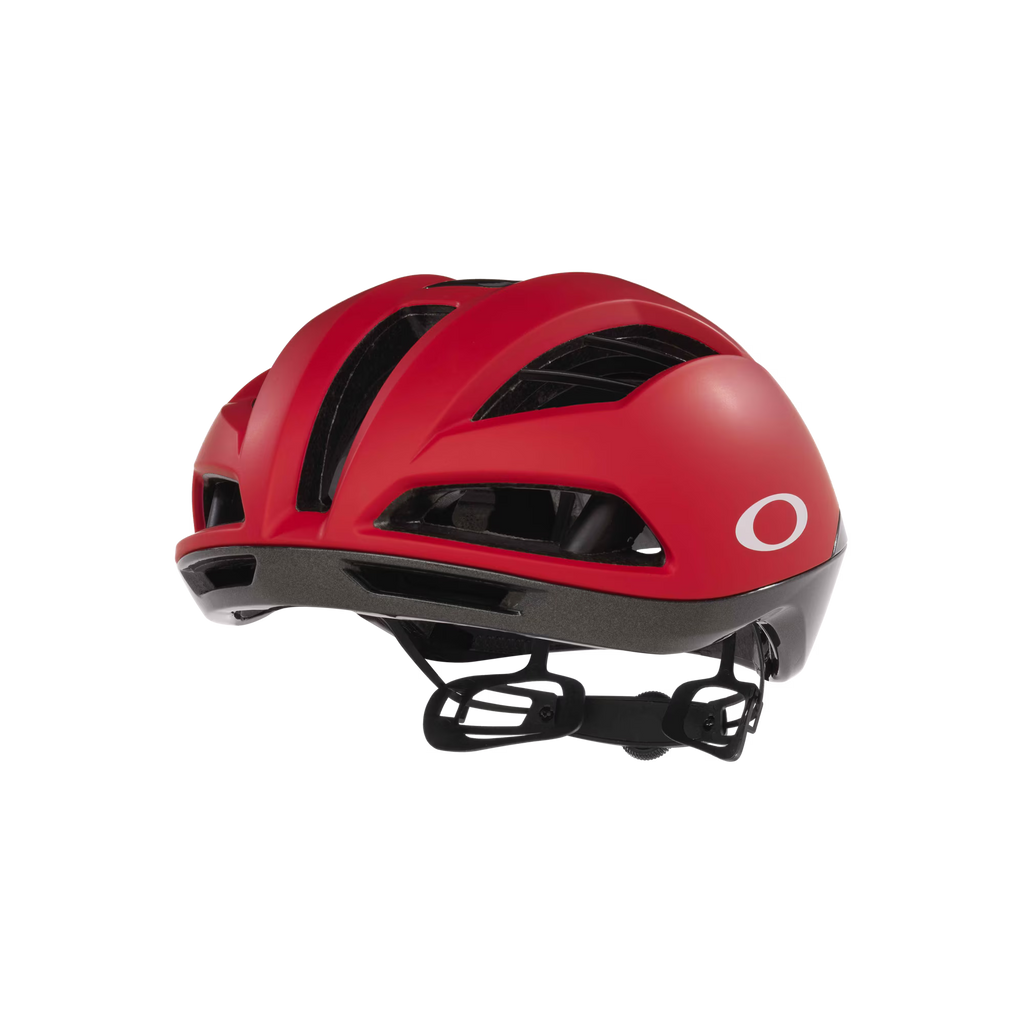Oakley Velo Stelvio Helmet - Red/Black Pro