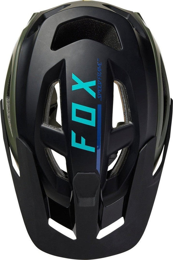 FOX Speedframe MIPS helmet army - top