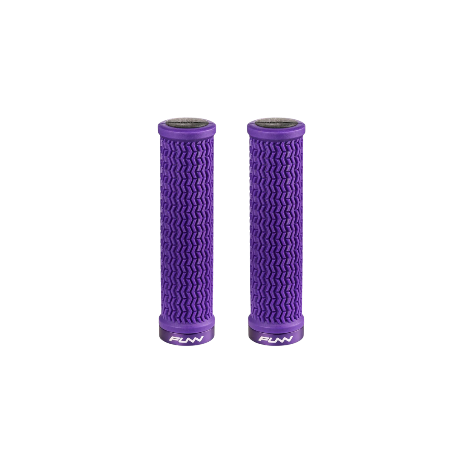 FUNN Holeshot Lock-on Grips - Purple