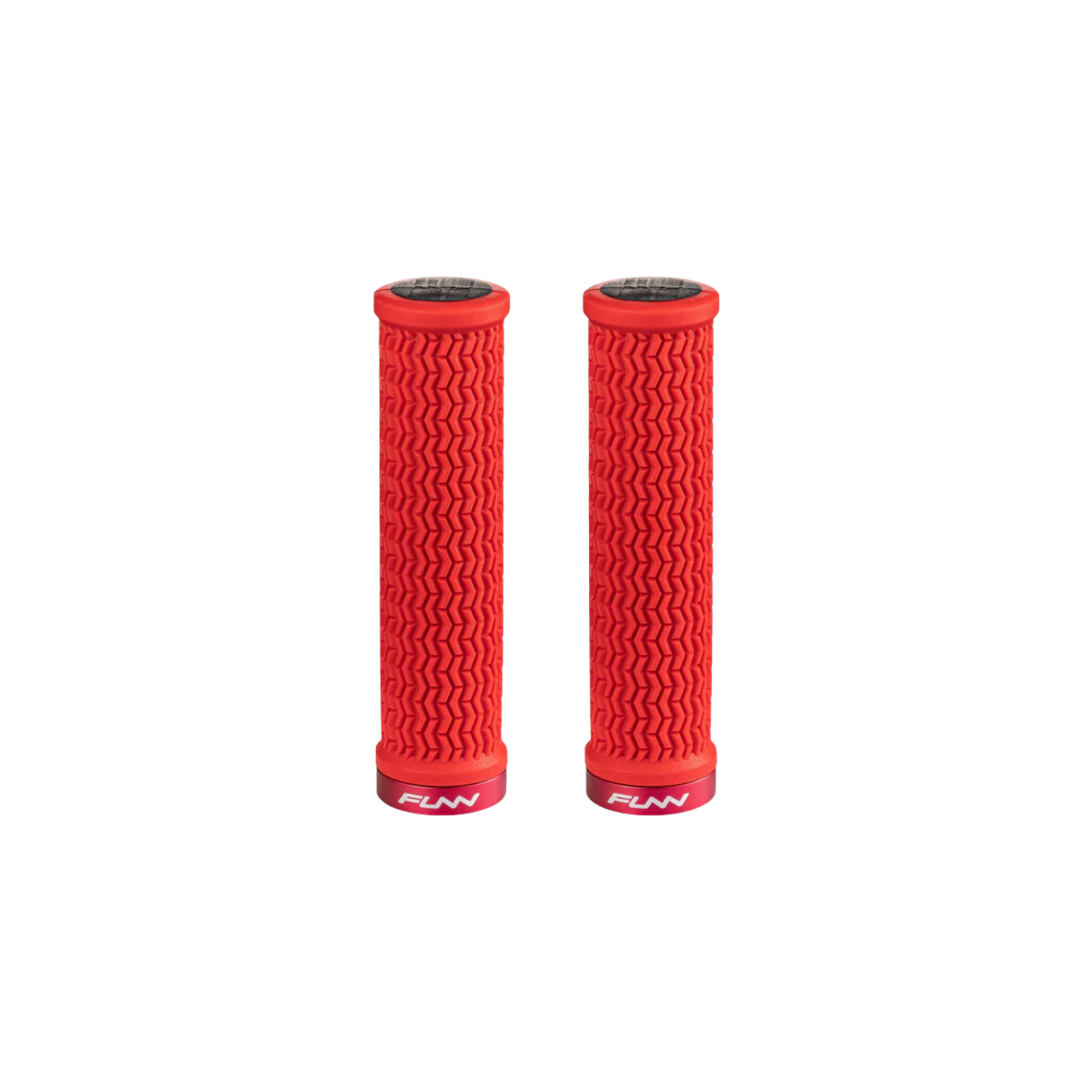 FUNN Holeshot Lock-on Grips - Red
