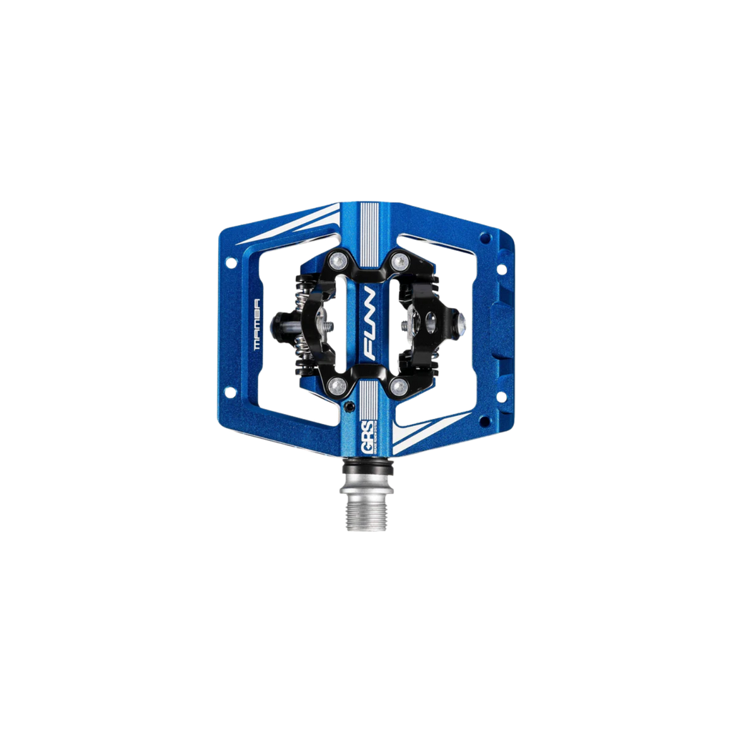 FUNN Mamba S Clip-in Pedals - Blue